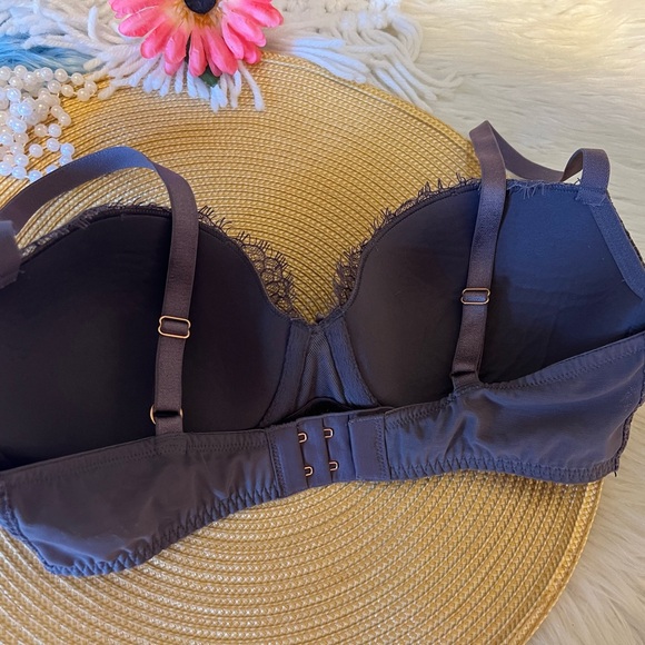 Victoria Secret Dream Angels Demi Cup Hra Eyelash Lace 32DD - Picture 3 of 6